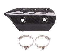 Wdbild Silenciadores universales para tubo de escape de motocicleta, protectores de talón para la mayoría de modelos de motocicleta, modificaciones de motocicleta, cubierta de protección térmica
