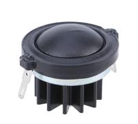 Wdbild Silk Dome - Altavoz de alta frecuencia de 6 ohmios con disipador de calor de aluminio para biblioteca, teatro, altavoz de agudos de neodimio de sonido superior