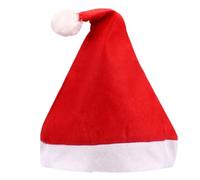 Wdbild Sombrero de Papá Noel de Navidad, suave, no tejido, disfraz familiar, sombrero de Noel, Año Nuevo, decoración del hogar