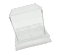 Wdbild Soporte acrílico impermeable para caja de béisbol, soporte transparente para firmas, protector de pantalla transparente