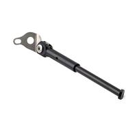 Wdbild Soporte ajustable para bicicleta, de aleación de aluminio, plegable, para estacionamiento, soporte lateral y trasero, accesorio para bicicletas