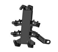 Wdbild Soporte ajustable para smartphone con cabezal de rotación de 360 grados para navegación estable, soporte de teléfono para bicicleta, soporte para teléfono, abrazadera antivibración