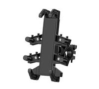 Wdbild Soporte ajustable para smartphone con cabezal de rotación de 360 grados para navegación estable, soporte de teléfono para bicicleta, soporte para teléfono, abrazadera antivibración