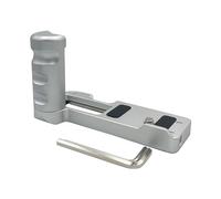Wdbild Soporte de batería para placa base de montaje para cámara ZV-1, ZV-1F, ZV-1M2, liberación rápida, soporte en L, mango vertical, mango vertical
