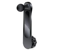 Wdbild Soporte de brazo de extensión de junta ajustable de 17 mm adecuado para soporte de teléfono de ventilación de coche y solución de montaje de navegación, extensor de montaje de navegación
