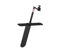 Wdbild Soporte de metal ranurado para proyectores de escritorio, soporte de proyector ajustable en múltiples ángulos, para proyectores de video, soporte de mesita de noche