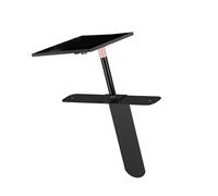 Wdbild Soporte de metal ranurado para proyectores de escritorio, soporte de proyector ajustable en múltiples ángulos, para proyectores de video, soporte de mesita de noche