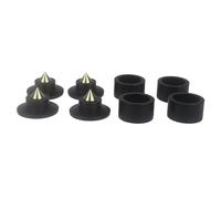 Wdbild Soporte de pie de aislamiento a prueba de golpes para subwoofer para tocadiscos, grabador, almohadilla de cono