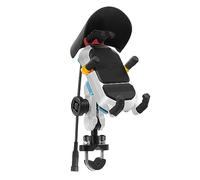 Wdbild Soporte de teléfono para motocicleta, soporte para manillar de teléfono móvil con motocicletas de 15 W