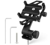 Wdbild Soporte giratorio de 360 grados para teléfono de bicicleta, ángulos de visión cómodos, soporte para teléfono para varios teléfonos y bicicletas