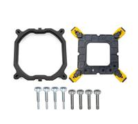Wdbild Soporte para disipador de calor de CPU de computadora de escritorio, soporte de montaje para ventilador de refrigeración, placa trasera para 1150 1151 1155 1156 1366 1700 ventilador de