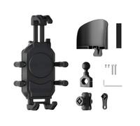Wdbild Soporte para teléfono de motocicleta y bicicleta, soporte para teléfono de motocicleta, manillar/retrovisores, abrazaderas para teléfono celular, scooters, clip para teléfono, manillar