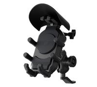Wdbild Soporte para teléfono de motocicleta y bicicleta, soporte para teléfono de motocicleta, manillar/retrovisores, abrazaderas para teléfono celular, scooters, clip para teléfono, manillar