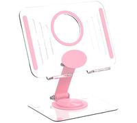 Wdbild Soporte plegable para cuaderno con base giratoria de altura ajustable para oficina y hogar, soporte de refrigeración multiusos para laptop