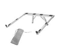 Wdbild Soporte plegable para portátil y altura ajustable para un soporte de refrigeración eficiente, estable y para uso diario, soporte plegable para cuaderno