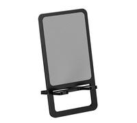 Wdbild Soporte plegable portátil para teléfono para tabletas y teléfonos, soporte de escritorio de aleación de aluminio para oficina en casa, entretenimiento, soporte de viaje ligero