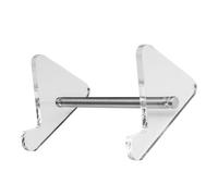 Wdbild Soporte transparente para teclados, soporte de acrílico para teclados mecánicos de computadora, soporte desmontable para teclados