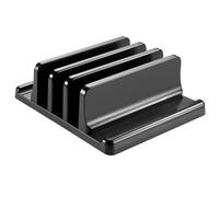 Wdbild Soporte vertical para laptop, ranura ajustable, adecuado para escritorio, ahorro de espacio, soporte vertical para laptop, soporte de refrigeración para laptop