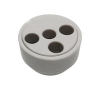 Wdbild Tapones de extremo de cordón, protectores de cuerda elástica, cubiertas decorativas para nudos, tapones de cordón ajustables, tapas duraderas