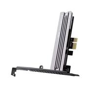 Wdbild Tarjeta adaptadora M.2 NVMe SSD a PCIe X16 de 64 Gbps SSD PCI Express Converter M Key B&M Key
