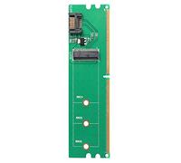 Wdbild Tarjeta de expansión interna para SSD M.2 a controlador, para M.2 SSD B para adaptador de llave, tarjeta de expansión Fo
