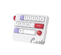 Wdbild Teclado mecánico para juegos con cable con retroiluminación y teclas intercambiables en caliente para juegos mejorados