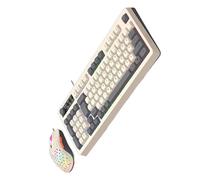 Wdbild Teclado portátil de alambre de película fina compatible con múltiples sistemas para diseño ergonómico y teclado de iluminación ARGB, teclado para juegos y