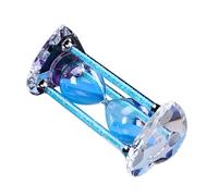 Wdbild Temporizador, reloj de arena de cristal en forma de corazón de 30 minutos con caja para cocina, práctica herramienta de gestión del tiempo