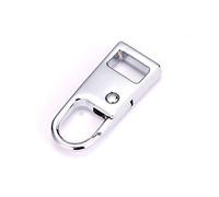 Wdbild Tirador de extensión de metal con cremallera para equipaje, mochila, maleta, marco de cama King Box Spring, Silver, One Size