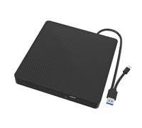 Wdbild Unidades de DVD externas para portátil USB 3.0 USB C reproductor de DVD para laptop, unidades de disco ROM, grabadores de DVD portátiles, transferencia de datos de alta velocidad