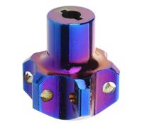 Wdbild Unique Plums Blossom Top - Tapas de metal resistentes a los arañazos para llaves estándar para pequeños creadores de tendencias y actualizaciones elegantes