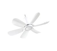 Wdbild Ventilador colgante con alimentación USB de 16.5 pulgadas con cable de 1.7 m, 6 ventiladores portátiles de clip para tienda de campaña, hogar, oficina, uso al aire libre, colgante USB
