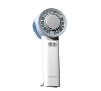 Wdbild Ventilador de bolsillo pequeño de batería larga de 1800 mAh, ventilador recargable por USB, 3 velocidades para viajes/exteriores, recargable por USB