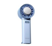 Wdbild Ventilador de bolsillo pequeño de batería larga de 1800 mAh, ventilador recargable por USB, 3 velocidades para viajes/exteriores, recargable por USB