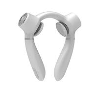 Wdbild Ventilador de cuello colgante recargable, portátil, pequeño enfriamiento de aire, sin aspas, para deportes al aire libre, ventilador de cuello portátil recargable para niños