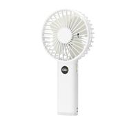 Wdbild Ventilador de mano para estudiante de oficina con pantalla potente USB para camping, adecuado para oficina y estudio