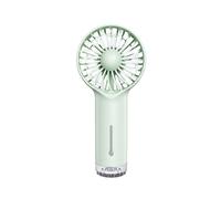 Wdbild Ventilador portátil ajustable de mano, pequeño, USB, para viajes, oficina, al aire libre, para operaciones silenciosas, refrigeración