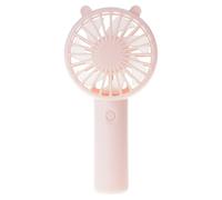 Wdbild Ventilador portátil de mano recargable de 300 mAh, 3 velocidades, electricidad, silencioso, para exteriores