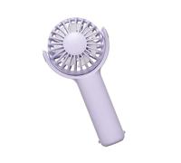 Wdbild Ventilador portátil pequeño de 1200 mAh, USB, para viajes, oficina, con 3 velocidades para operaciones silenciosas, escritorio pequeño con batería recargable
