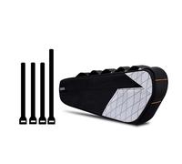 Wdbild Versátil bolsa de tubo superior de bicicleta de larga distancia, bolsa de ciclismo para viajes largos y uso diario, resistente al agua