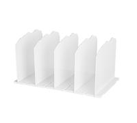 Wdbild Versátil organizador de estante de armario, divisor de dormitorio y sala de manualidades, divisor eficaz para bolsas de almacenamiento