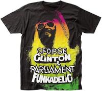WDCzzFD 2688 Authentic Funkadelic George Clinton Parliament Big Print T-Tshirts Camisetas y Tops Small & Medium(Medium)
