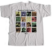 WDCzzFD 2688 Inspired by Ian Dury T Tshirts Camisetas y Tops - Reasons to Be Cheerful PT. 3(Medium)