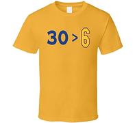 WDCzzFD 30 More Than 6 History Difiney and Leblanc * Gold T-Tshirts Camisetas y Tops(Medium)