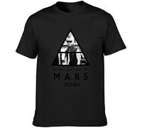 WDCzzFD 30 Seconds Mars Jared Leto T Tshirts Camisetas y Tops(Medium)