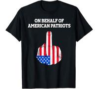 WDCzzFD 33- USA American Patriot Land of Free Brave Patriot Flag Allegiance T-Tshirts Camisetas y Tops(Large)