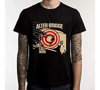 WDCzzFD Alter Bridgehirt Americantour The Last Hero Black T-Tshirts Camisetas y Tops(Medium)