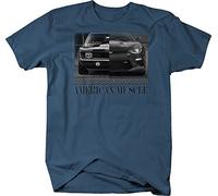 WDCzzFD American Muscle Racing Camaro SS Modern Garage T Tshirts Camisetas y Tops Black(Small)