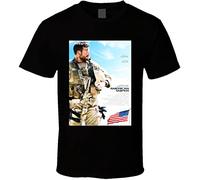 WDCzzFD American Sniper Movie War Drama Film Fan T Tshirts Camisetas y Tops(XX-Large)
