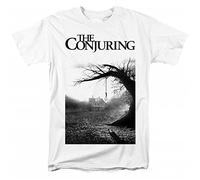 WDCzzFD Conjuring, The PosterMen's Regular Fit T-Tshirts Camisetas y Tops White(XX-Large)